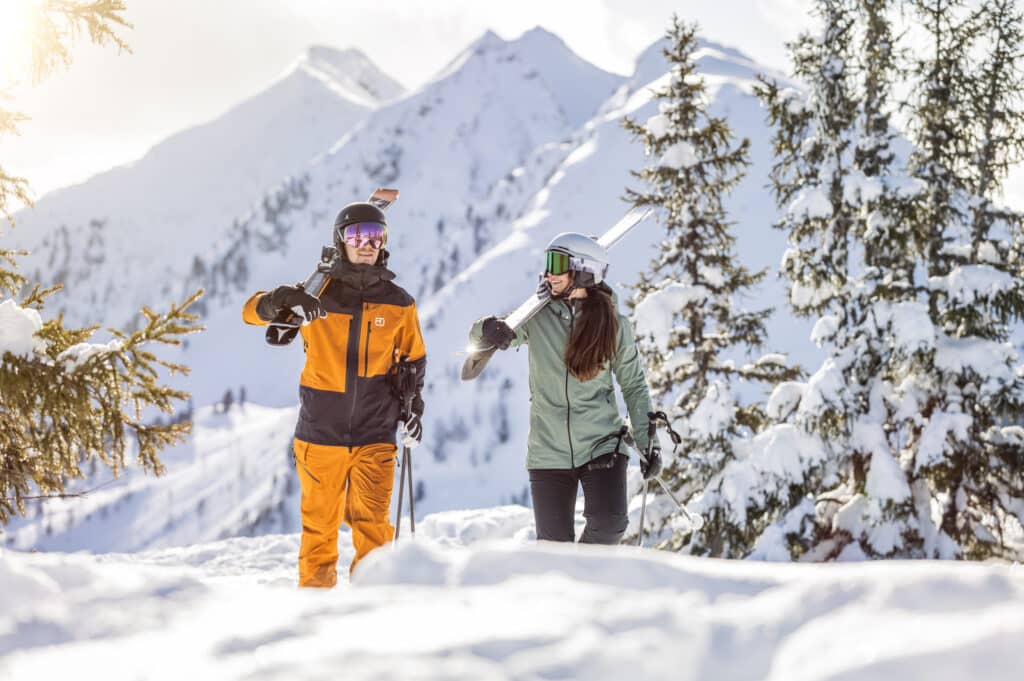 Skifahren Bild von Skifahren in der Planai
